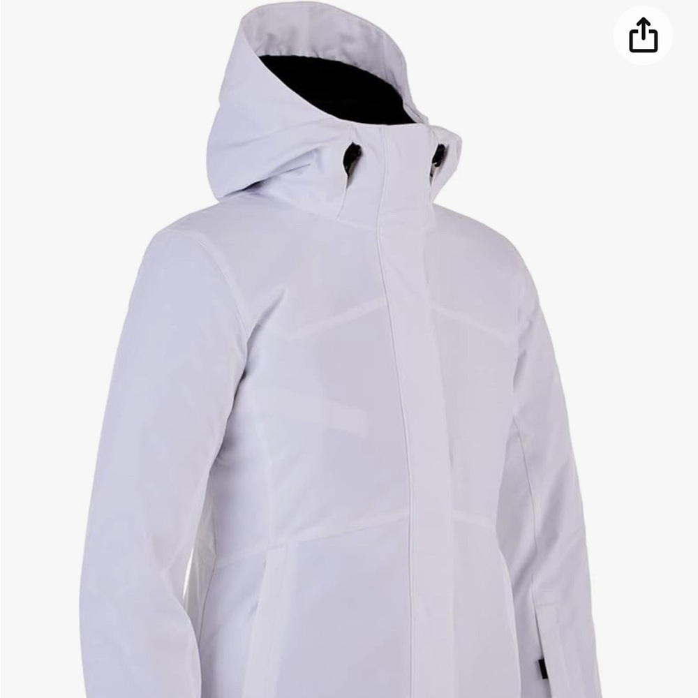 NWT SPYDER Paradise Jacket White - Picture 7 of 8